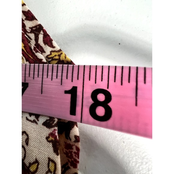 Drew by Anthropologie Naomi Floral Maxi Dress Patchwork Morocco Size S - Picture 7 of 14